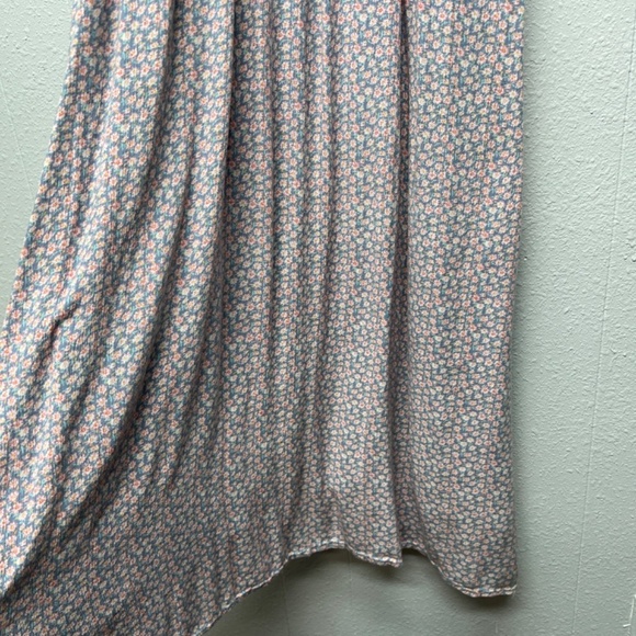 Sim & Sam Womens Babydoll Dress Medium Maxi Floral Cottagecore Fairy Romantic - Picture 6 of 16